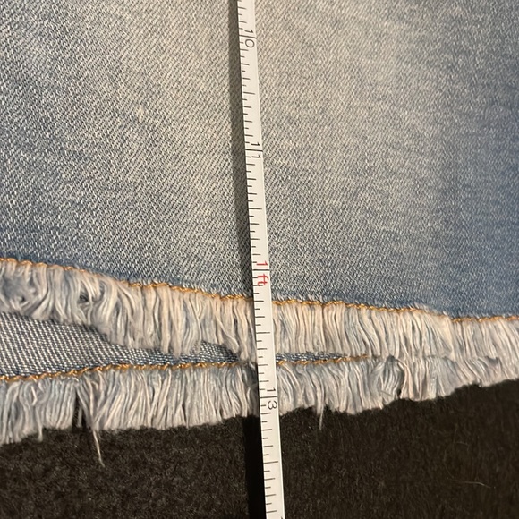 Justice - Denim Distressed Mini Skirt - Size 8 - With Pockets - NWT - Picture 16 of 16